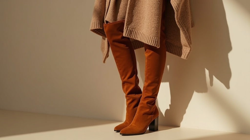 Overknee laarzen stylen zonder overdreven